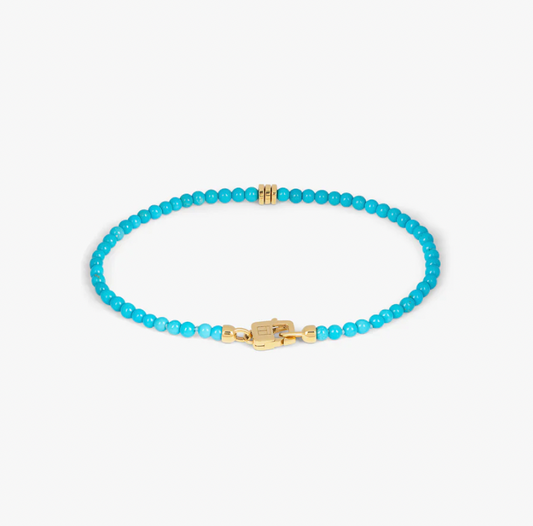 Precious Stone Bracelet With Turquoise: A Fusion of Elegance and Energy