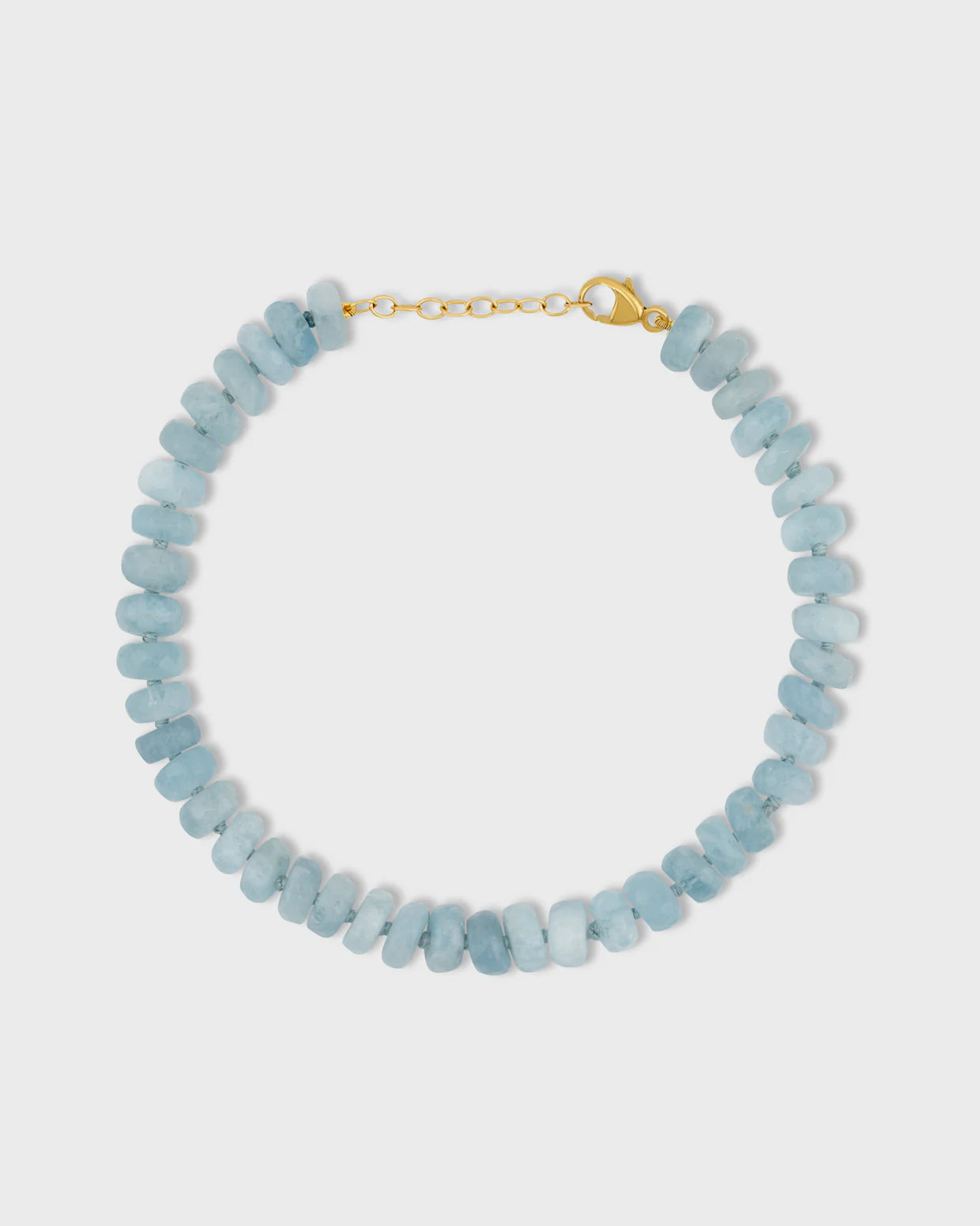 Soulgem® Aquamarine Crystal Bracelet for Spiritual Guidance